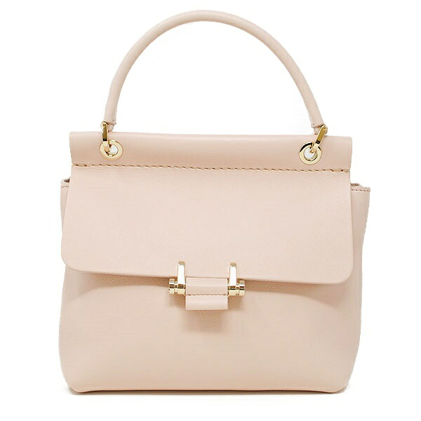 LANVIN LW-BGEQ-DAVO-E17-56ランバン ハンドバッグレザー ベージュ系×ゴールド※取寄品|ブランドショップ ア・ドマーニ