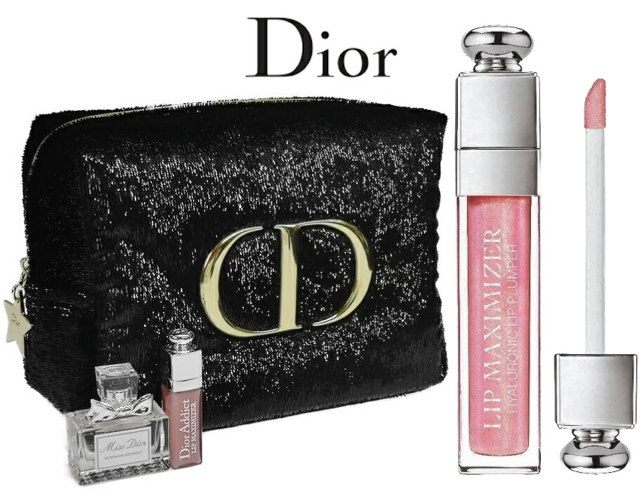 楽天市場 Dior Addict Christmas Offer lip Maximizer 104 Rose Gold Poach Set ディオール アディクト クリスマス オファー リップ マキシマイザーポーチ セットケア リップ プランパー 104 限定品 ローズ ゴールドラッピング ショップバッグ ブランドショップ