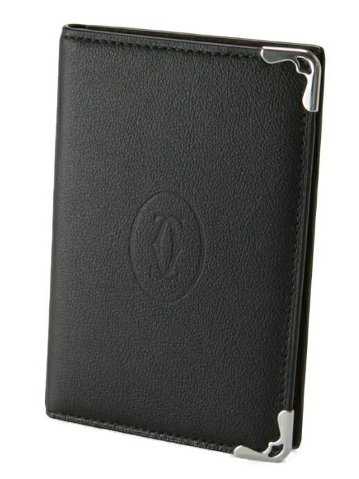 楽天市場】カルティエ 名刺入れ ブラック（ONYX） サントス ドゥ