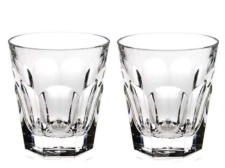 Baccarat 2810591バカラ 水呑み ペアアルクールタンブラー オールドファッションロックグラスクリスタルガラス9.5糎 280ml 客数x2嘱する品 完全無欠BOX・取り締まる歌留多