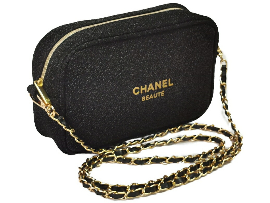 楽天市場】CHANEL NOVELTY シャネル ロゴ入化粧ポーチ CCロゴ入り