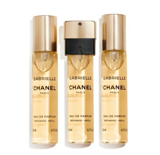 CHANELGABRIELLE CHANELEAU DE PARFUMREFILL 20mlx3ガブリエル シャネルオー ドゥ パルファム リフィルCHANEL 販売店御徒面子付