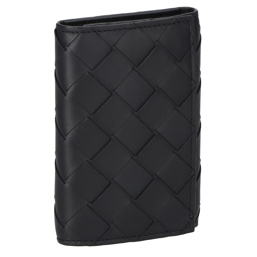 BOTTEGA VENETA 630336-VCPQ4-4251 ボッテガ・ヴェネタ 6連キーケース イントレチャートレザー ミッドナイトブルー×シルバー