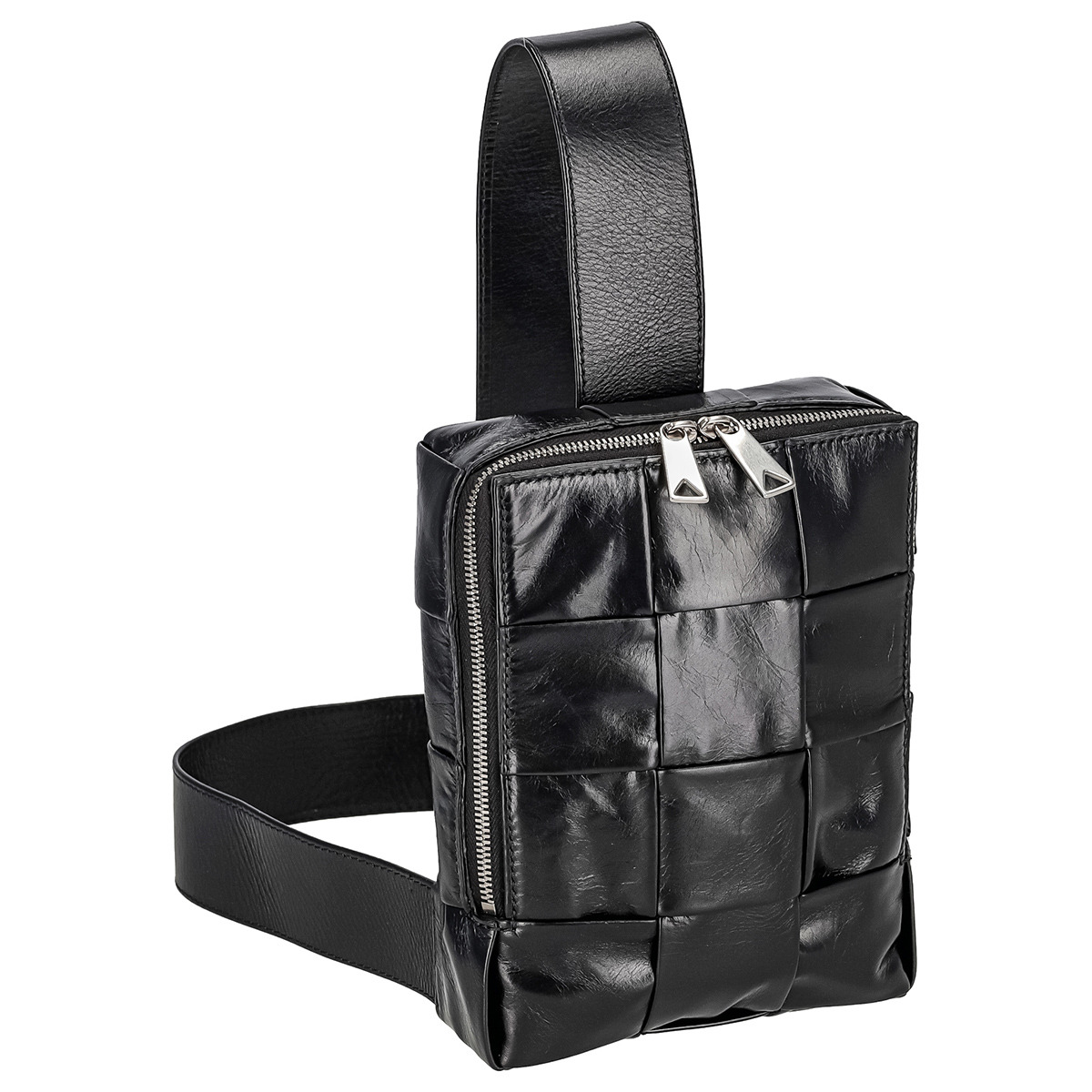 ボッテガヴェネタ ボディバッグ ショルダーバッグ イントレチャート ブラック 黒 ボッテガヴェネタ/ショルダーバッグ/イントレチャート ミニ