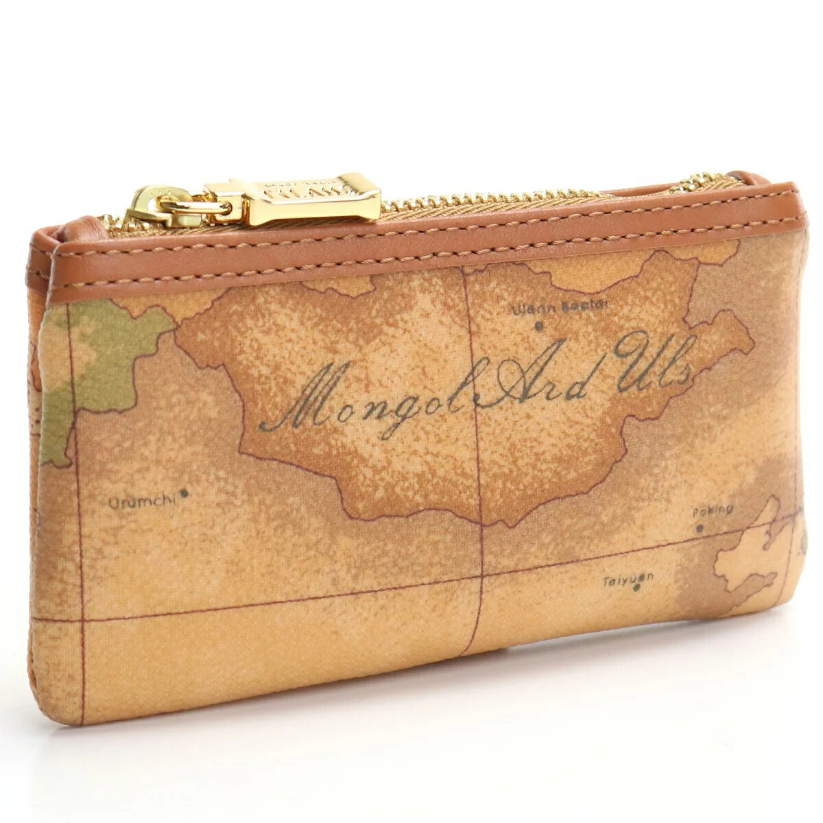 5年保証 楽天市場 Prima Classe W255 6000プリマクラッセキーリング付小銭入pvcキャンバス レザーベージュ 地図 柄 キャメル ゴールド 裁断箇所により地図柄が異なります 取寄品 519aki ブランドショップ ア ドマーニ 人気特価激安 Livinginmalta Com