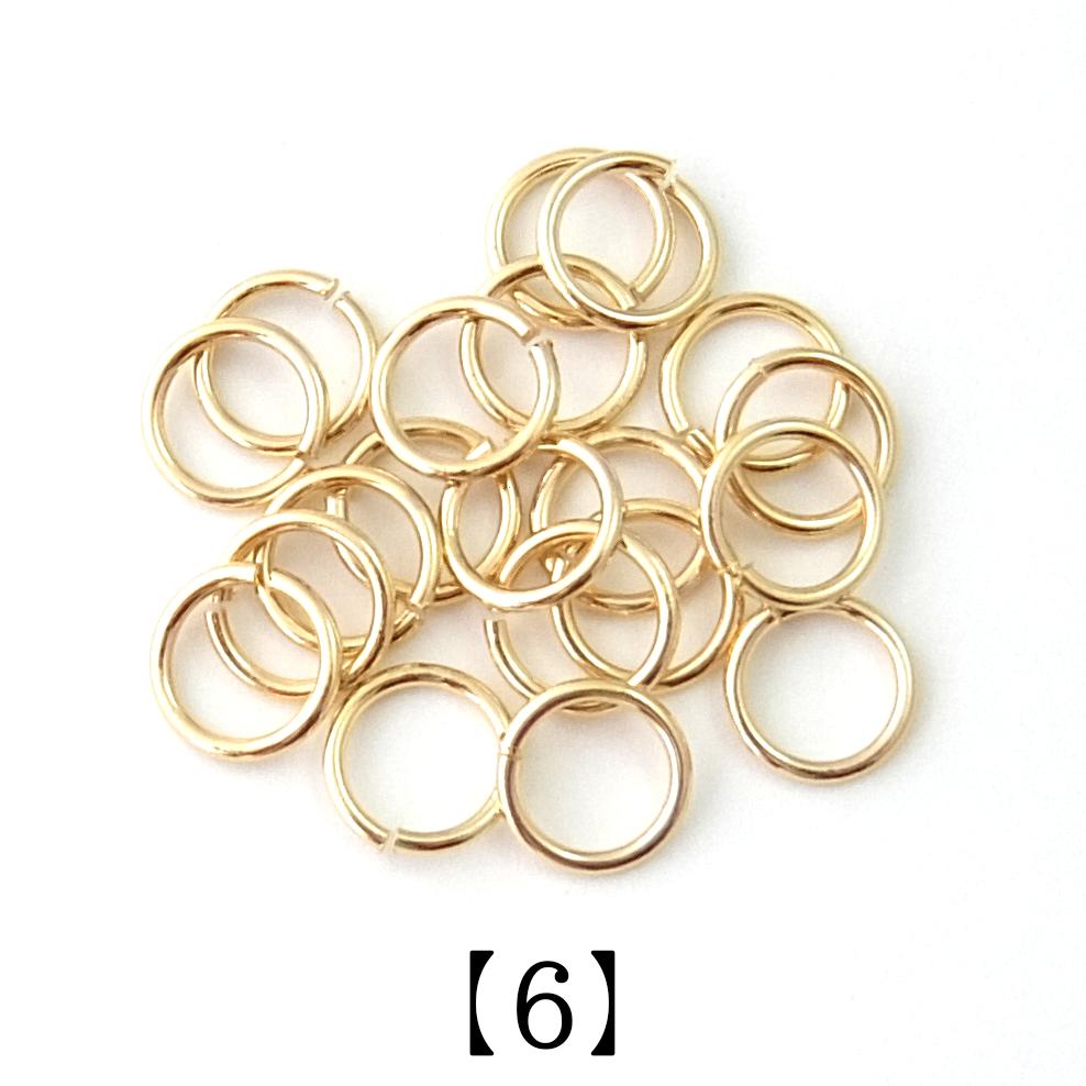 【楽天市場】丸カン 金 (ゴールド) 【大サイズ】:ビーズパーツ販売アクセサリー通り