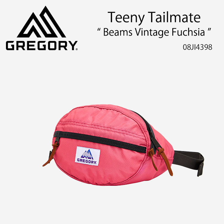 GREGORY グレゴリー バッグパック GREGORY Teeny Tailmate - Beams Vintage Fuchsia 08JI4398 グレゴリー ビームスボーイ コラボ ティニー テールメイト ヴィンテージプシア ピンク 1.5L メンズ レディース 男性用 女性用【中古】未使用品