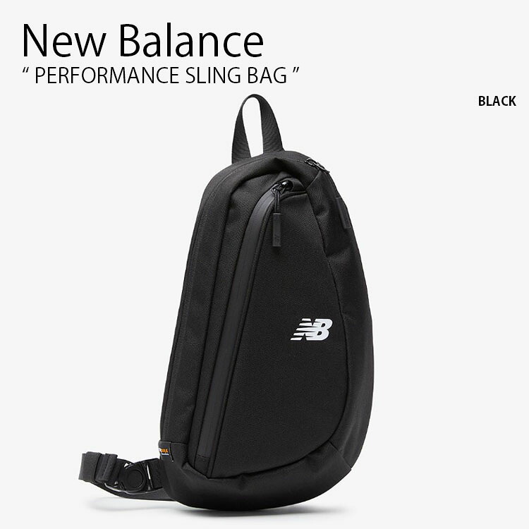 New Balance ニューバランス ワンウェイバッグ PERFORMANCE SLING BAG パフォーマンス スリング バッグ ボディバッグ ショルダーバッグ かばん ロゴ カジュアル ストリート ブラック メンズ レディース NBGCEFP502 NBGCESP113【中古】未使用品 12,205円