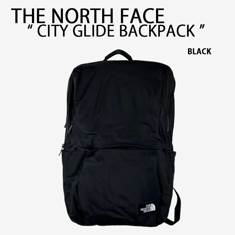 THE NORTH FACE ノースフェイス バックパック CITY GLIDE BACKPACK 35リットル BLACK X-PAC デイパック ビジネスリュック 大容量 A4収納 PC収納 3ストレンジ NM2DR75A