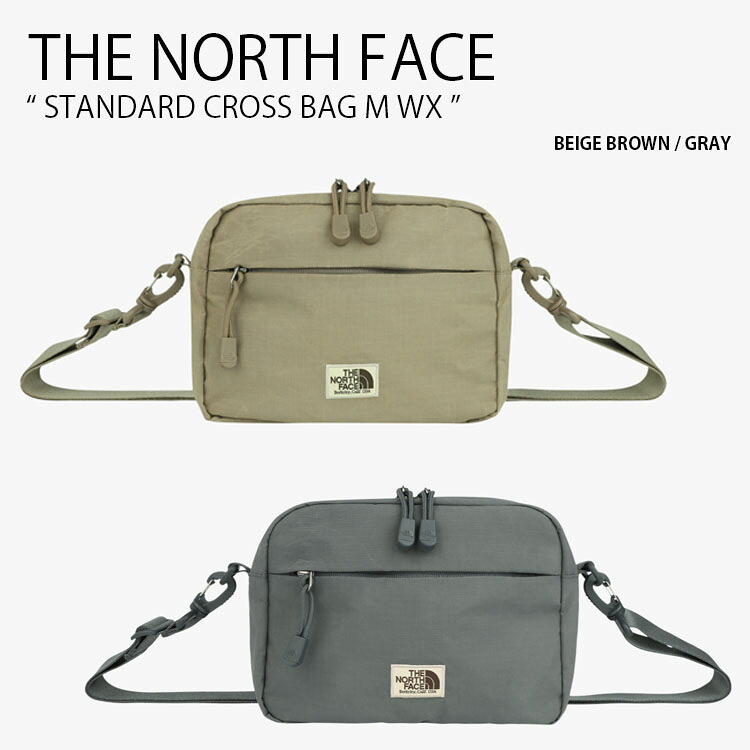 THE NORTH FACE 北の方人間の顔 ショルダーバッグ STANDARD CROSS BAG M WX 判定基準 差し交わす 御徒面子 蝋涙 肩かけ 曲がった掛け ロゴタイプ 心地好い 表どおり WHITELABEL ベージュ赤銅色 薄墨色 メンズ レディース 成人男性用 成人女性用 男女共用 NN2PR76J/K
