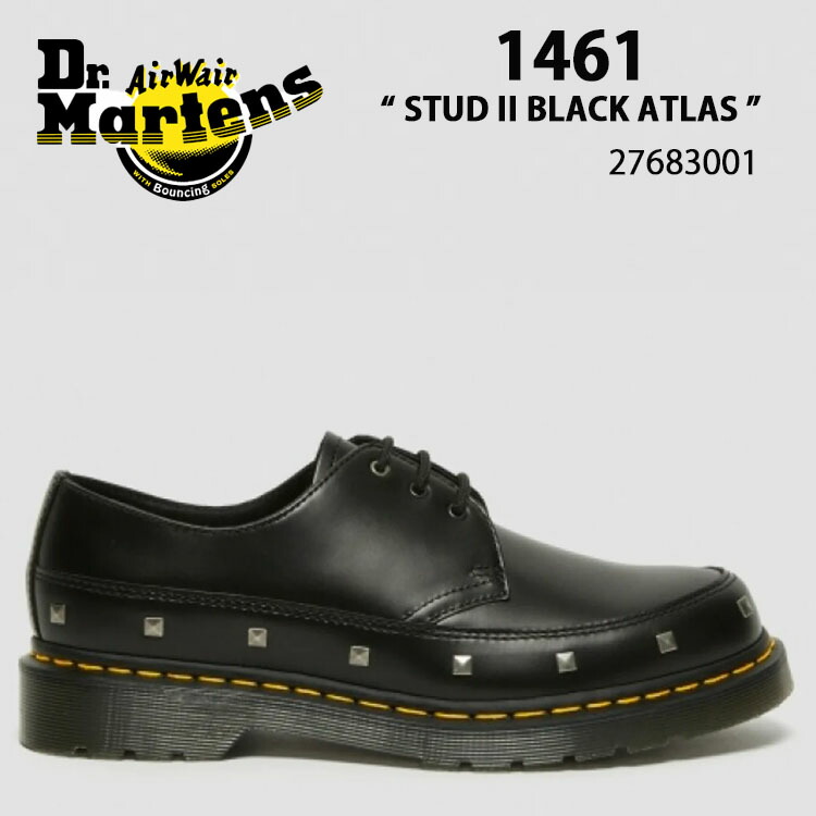 新品・未使用　22cm ドクターマーチン　ブラック　Dr.Martens 楽天市場】Dr.Martens ドクターマーチン 1460 Studded Zip Atlas