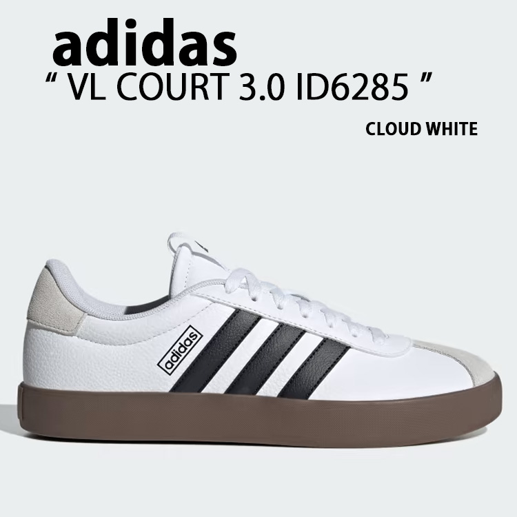 【正規品】ADIDAS スエード VL コート レディース ホワイト系 アディダス｜adidas レディース 通販 adidas アディダス VL