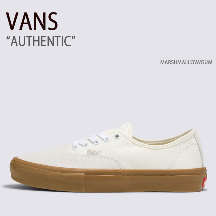 VANS バンズ スニーカー AUTHENTIC MARSHMALLOW GUM VN0A5FC8OVM オーセンティック マシュマロ ガム メンズ レディース 男性用 女性用|a-dot
