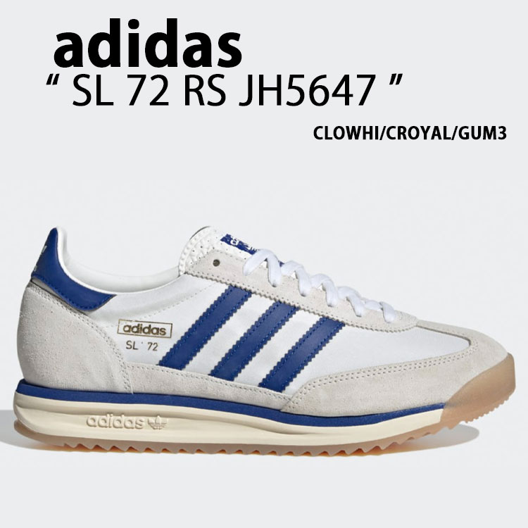 adidas originals アディダス スニーカー SL 72 RS JH5647 WHITE BLUE GUM シューズ ホワイト ブルー ガム メンズ レディース【中古】未使用品