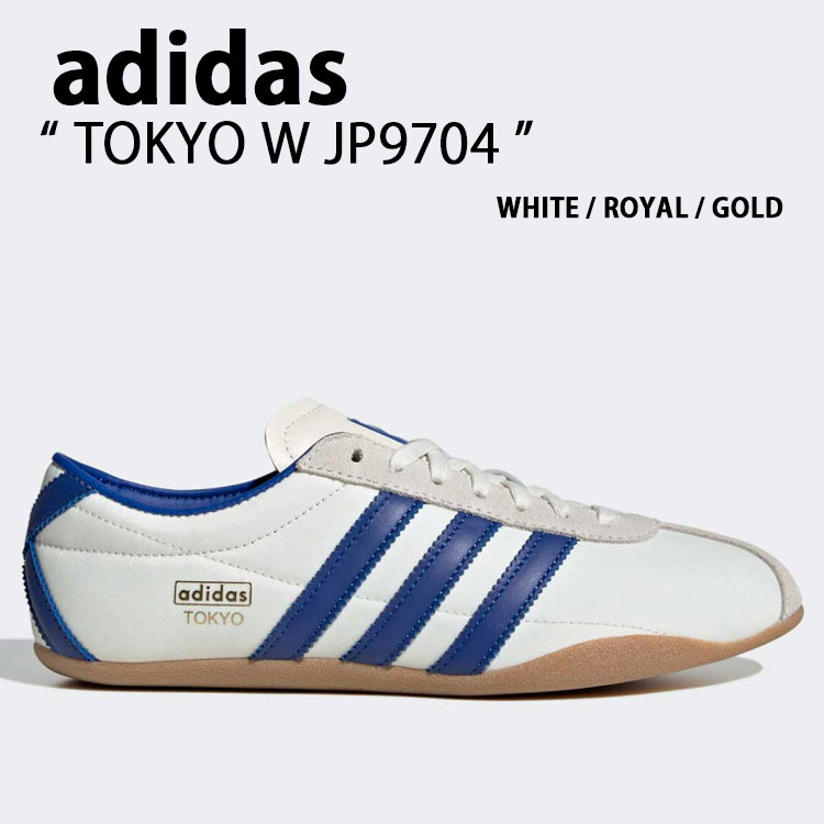 adidas originals アディダス スニーカー TOKYO W JP9704 WHITE BLUE GOLD 東京 ウィメンズ ホワイト ブルー ゴールド シューズ メンズ レディース【中古】未使用品|a-dot