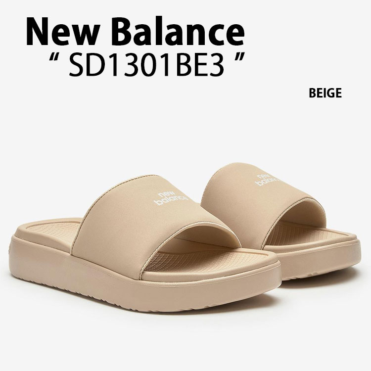 楽天市場】New Balance ニューバランス 厚底 サンダル SD1301BK3