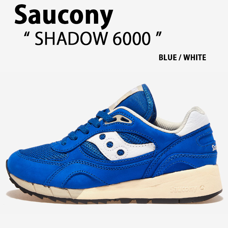 楽天市場】Saucony サッカニー スニーカー SAHDOW 6000 S70785-1 BLUE