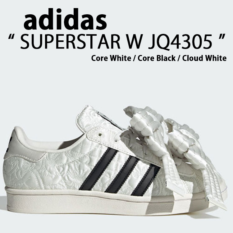adidas アディダス スニーカー レディース SUPERSTAR W JQ4305 スーパースターウィメンズ Core White / Core Black / Cloud White シューズ レディース ウーマンズ 亭主もち用【中古】未当て嵌める品