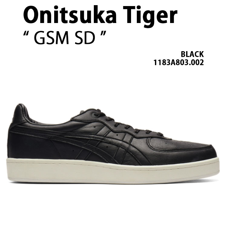 Onitsuka Tiger GSM 24cm ホワイト×ブラック Onitsuka Tiger GSM White Black Men's - D5K2Y-0190 - US