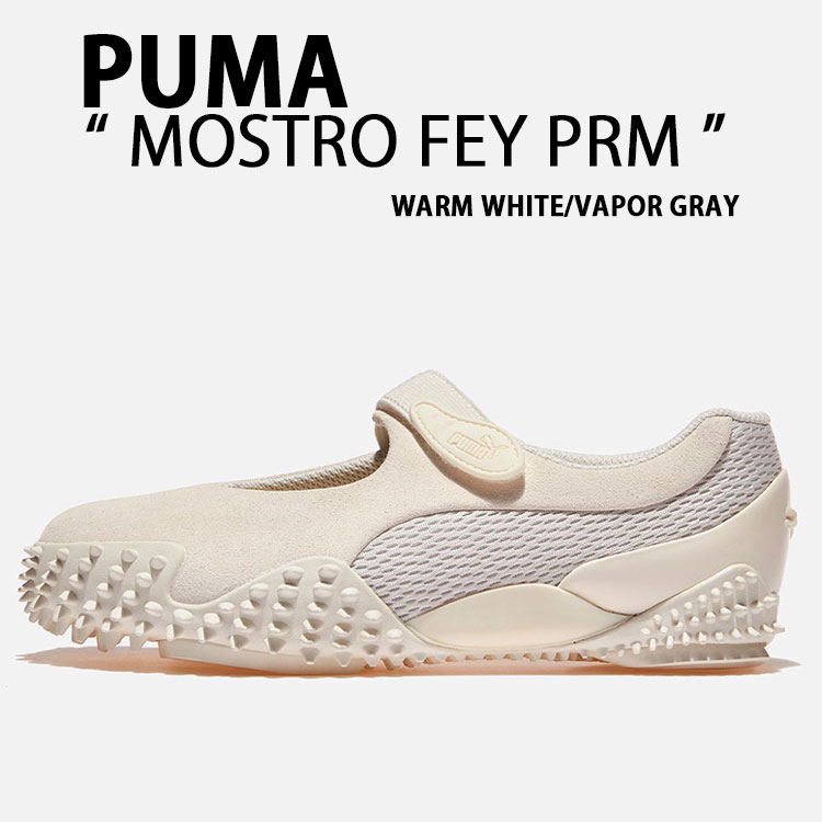 楽天市場】PUMA プーマ シューズ MOSTRO FEY PRM WARM WHITE VAPOR 