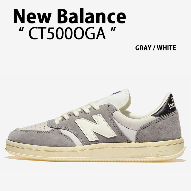 New Balance ニューバランス スニーカー CT500OGA GRAY WHITE シューズ NewBalance500 グレー ホワイト ロゴ スエード メンズ レディース【中古】未使用品 23,868円