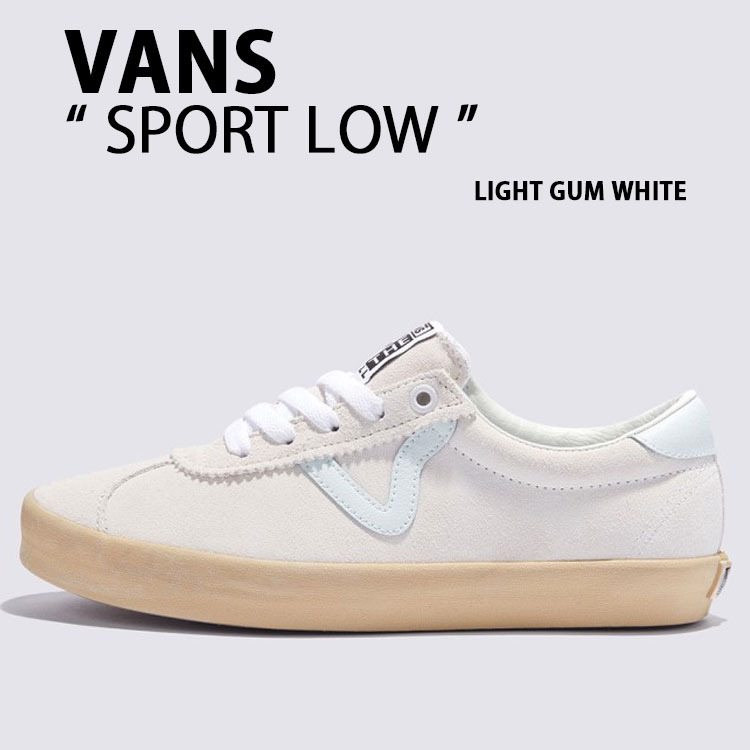 VANS バンズ スニーカー SPORT LOW VN000D1PCJA WHITE シューズ 運動競技置き目 白いこと スウェード メンズ レディース