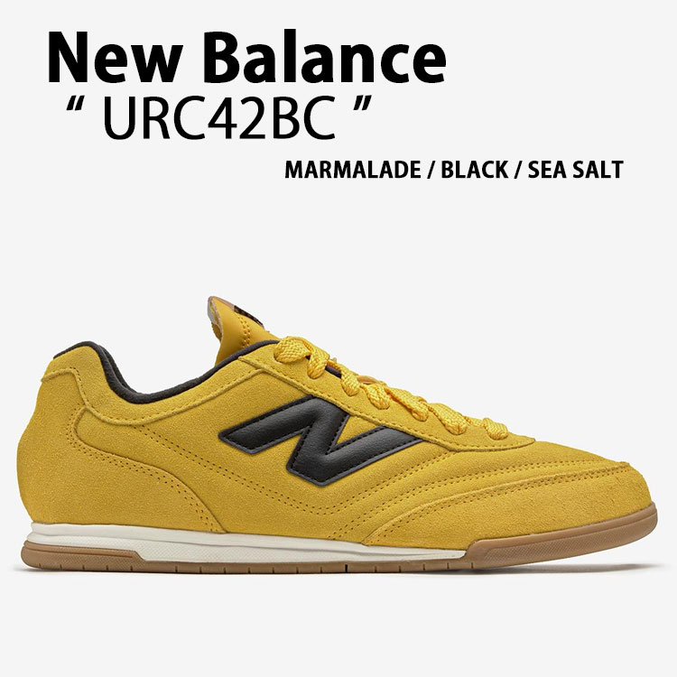 New Balance ニューバランス スニーカー URC42BC YELLOW BLACK シューズ NewBalance42 スエード スウェード イエロー ブラック メンズ レディース【中古】未使用品