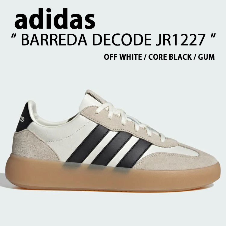 adidas Originals アディダス オリジナルス スニーカー BARREDA DECODE JR1227 BLACK WHITE シューズ バレダデコート ブラック ホワイト メンズ レディース【中古】未使用品