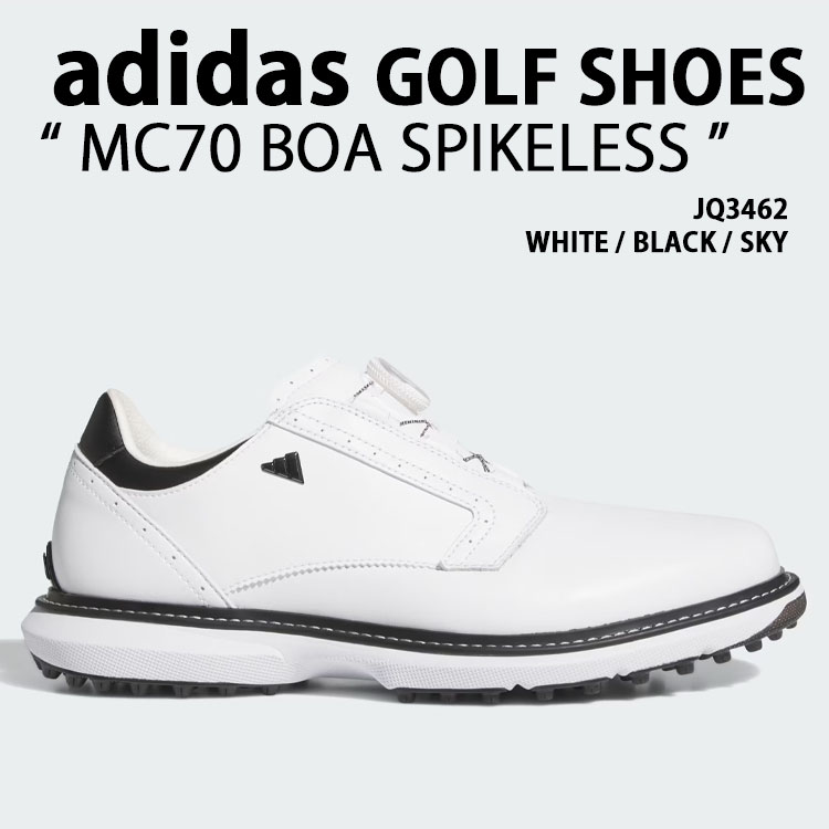 adidas Originals アディダス ゴルフ スニーカー MC70 BOA SPIKELESS GOLF SHOES JQ3462 シューズ MC70ボアスパイクレス ゴルフスニーカー WHITE BLACK ホワイト ブラック メンズ レディース【中古】未使用品｜a-dot 32,565円