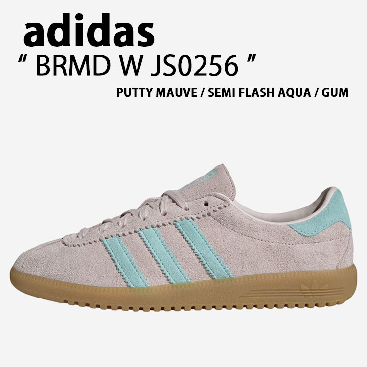 adidas originals アディダス レディース スニーカー BRMD W JS0256 MAUVE シューズ モーブ スエード レザーアッパー 女性用【中古】未使用品|a-dot