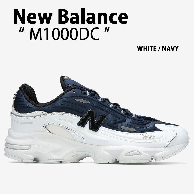 New Balance ニューバランス スニーカー M1000DC WHITE NAVY シューズ NewBalance1000 ランニングシューズ ホワイト ネイビー メンズ レディース【中古】未使用品