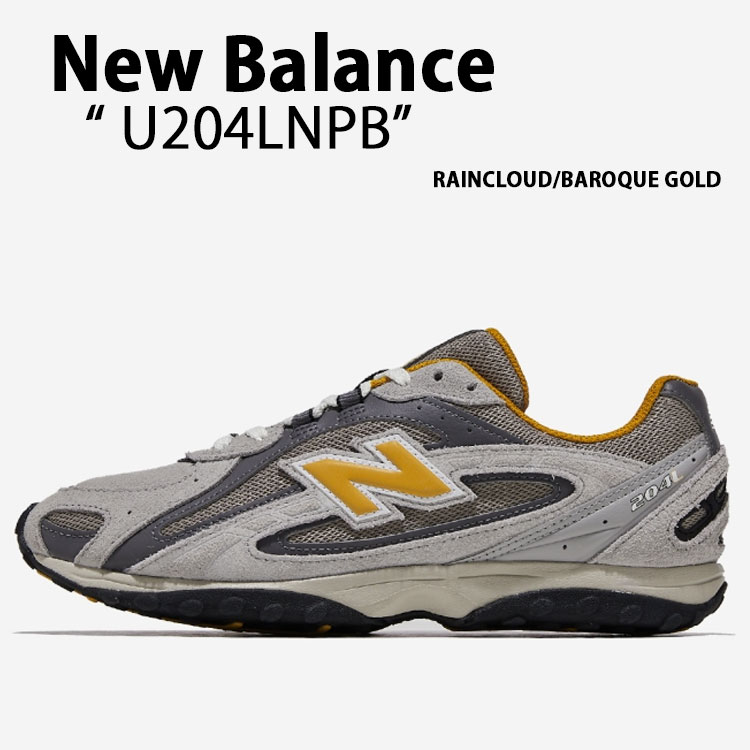 New Balance ニューバランス スニーカー U204LNPB RAINCLOUD BAROQUE GOLD シューズ NewBalance204 ランシュー メンズ レディース【中古】未使用品｜a-dot