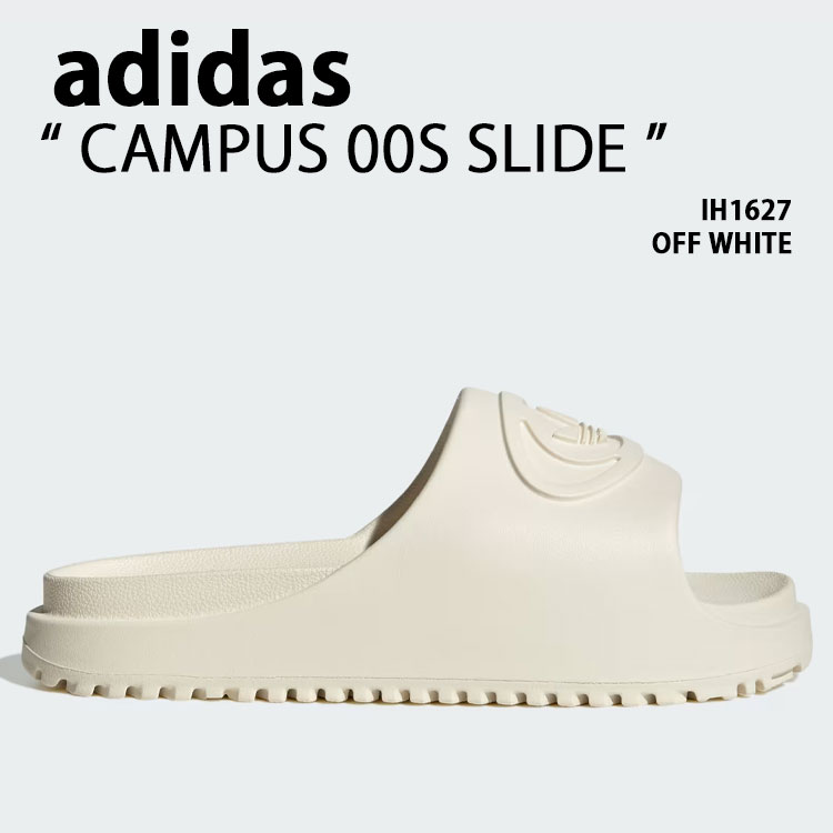 adidas originals アディダス サンダル CAMPUS 00S SLIDE IH1627 シューズ キャンパス00sスライド 一体型 厚底 コンフォートサンダル WHITE ホワイト メンズ レディース【中古】未使用品|a-dot
