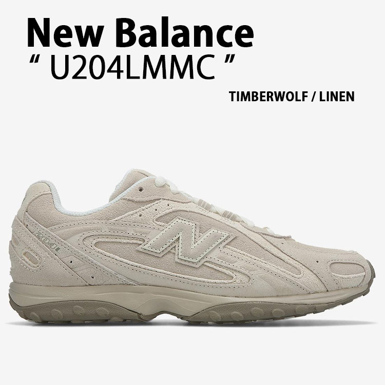 New Balance ニューバランス スニーカー U204LMMC シューズ NewBalance204 ランニングシューズ スウェード IVORY アイボリー メンズ レディース【中古】未使用品|a-dot