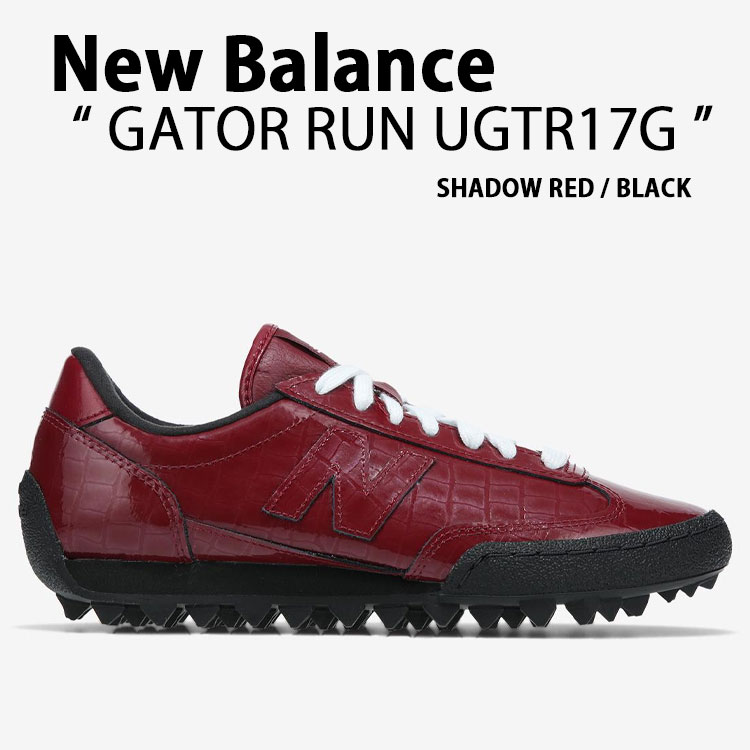 New Balance ニュー平衡にする スニーカー GATOR RUN UGTR17G シューズ NewBalanceUGTR ゲイターラン BURGUNDY バーガンディー 生活スタイル メンズ レディース【中古】未当て嵌める品