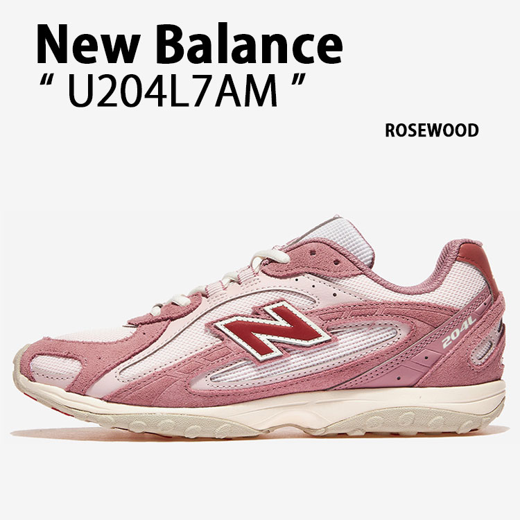 New Balance ニューバランス レディース スニーカー U204L7AM シューズ NewBalance204 ランシュー メッシュ PINK ピンク 女性用【中古】未使用品｜a-dot