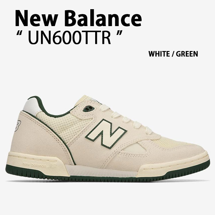 New Balance ニューバランス スニーカー UN600TTR シューズ Numeric Tom Knox ヌメリックトムノックス スケートシューズ IVORY アイボリー メンズ レディース【中古】未使用品|a-dot