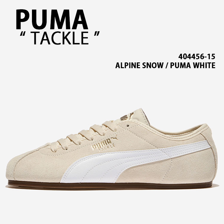 PUMA プーマ スニーカー PUMA TACKLE 404456-15 シューズ タックル Tトゥ テラス系 WHITE ホワイト メンズ レディース【中古】未使用品