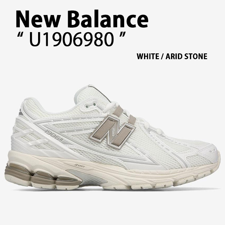 New Balance ニューバランス スニーカー U1906980 シューズ NewBalance1906 ランニングシューズ メッシュ WHITE ホワイト メンズ レディース【中古】未使用品｜a-dot