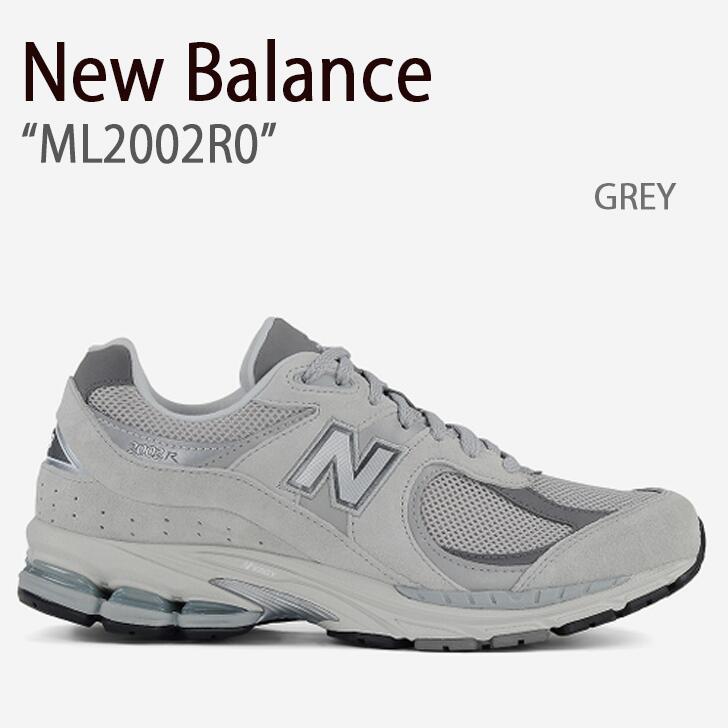 New Balance ニュー平衡にする スニーカー 2002R ML2002R0 黒いこと メンズ レディース 男女兼用 成人男性用 御上さん用 【中古】未当てはめる品