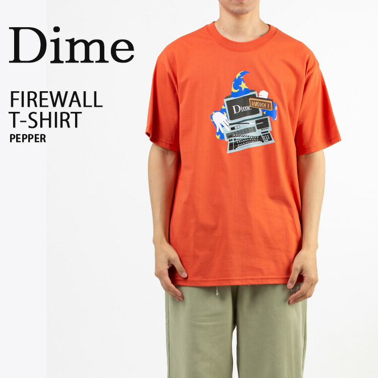 【Dime】オールスター Tシャツ 希少デザイン】DIME ダイム Tシャツ Lサイズ センターロゴ