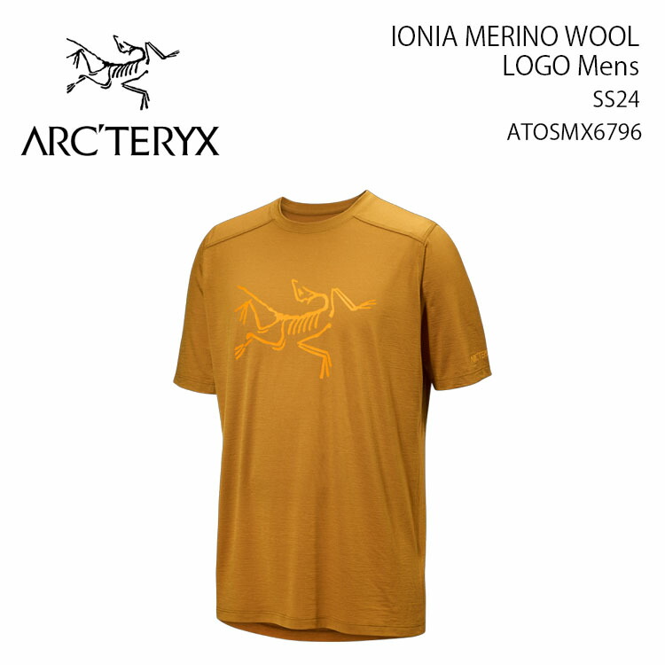 楽天市場】ARC'TERYX アークテリクス Tシャツ IONIA MERINO WOOL LOGO