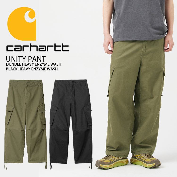 CARHARTT カーハート ロングパンツ UNITY PANT DUNDEE BLACK ウェア ユニティパンツ ダンディー ブラック メンズ レディース CA24SSPACA【中古】未使用品