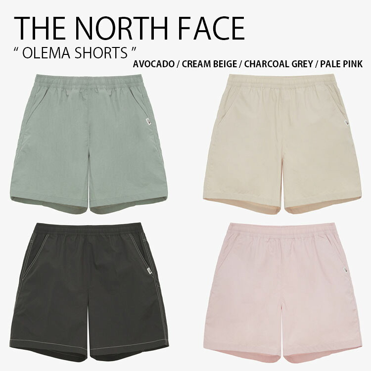 THE NORTH FACE ノースフェイス ショートパンツ OLEMA SHORTS オレマ ショーツ パンツ 半ズボン ロゴ カジュアル ストリート キャンプ アウトドア グリーン ベージュ グレー ピンク メンズ レディース 男性用 女性用 男女共用 NS6NQ01K/L/M/N 10,147円