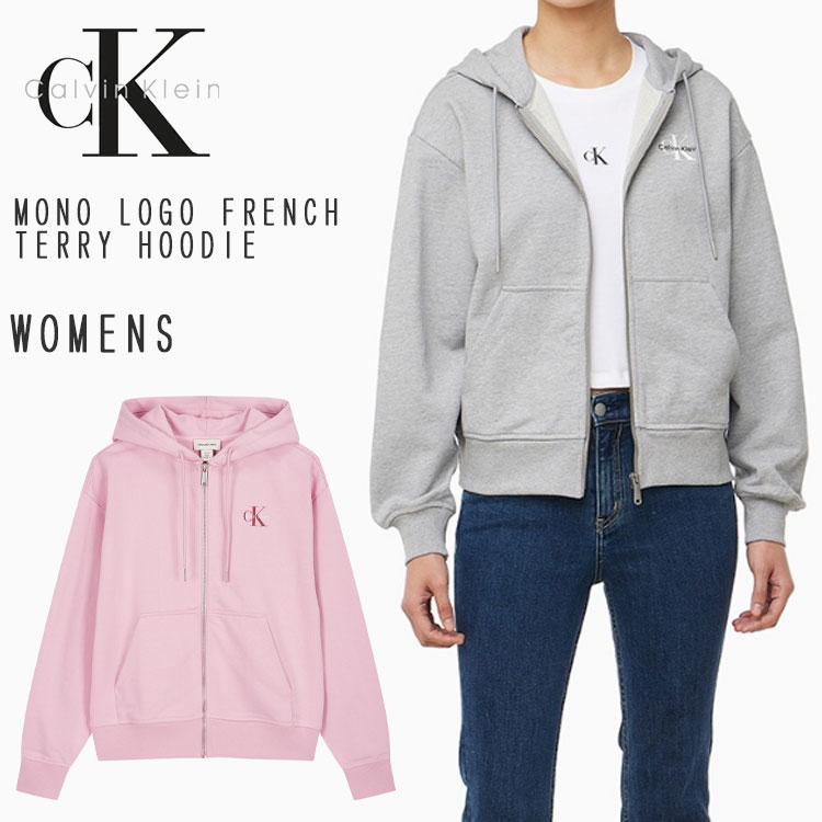 楽天市場】Calvin Klein カルバンクライン パーカー W'S MONO LOGO