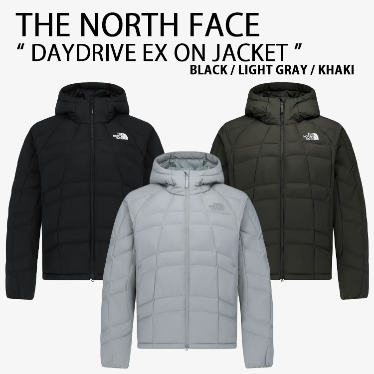 THE NORTH FACE 北の方人間の顔 落ちこむ上衣 DAYDRIVE EX ON JACKET デイドライブEX オンジャケット WHITELABEL 中綿上衣 たわい無い 黒いこと 薄墨色 カーキ メンズ レディース NJ3NR55J/K/L