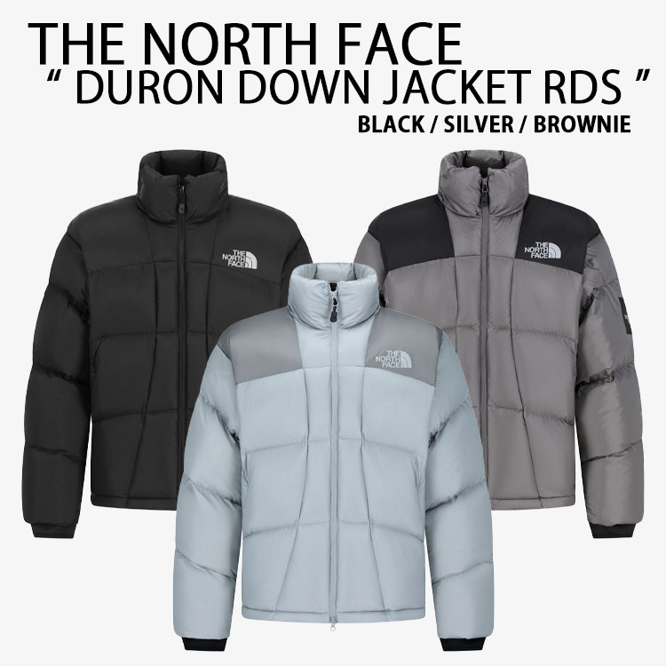 THE NORTH FACE ノースフェイス ホワイトレーベル パーディングジャケット DURON DOWN JACKET RDS デュロンダウンジャケット WHITELABEL プッパーダウン BLACK SILVER BROWNIE メンズ レディース NJ1DR57J/K/L｜a-dot 51,234円