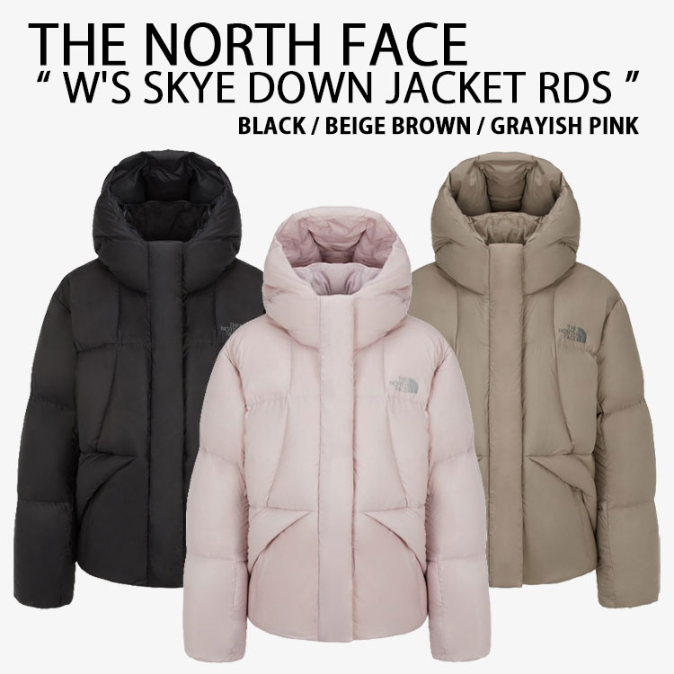 THE NORTH FACE ノースフェイス レディース ジャケット W'S SKYE DOWN JACKET RDS スカイダウンジャケット パーカー 一体型 ブラック ブラウン ピンク NJ1DR87A/B/C|a-dot