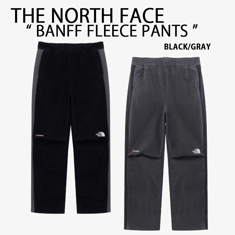 THE NORTH FACE ノースフェイス ジョガーパンツ BANFF FLEECE PANTS POLATEC フリースパンツ BLACK GRAY ポーラテック ジョガー ストレートパンツ イージーパンツ ロゴ カジュアル ストリート メンズ レディース NP6FQ50J/L|a-dot