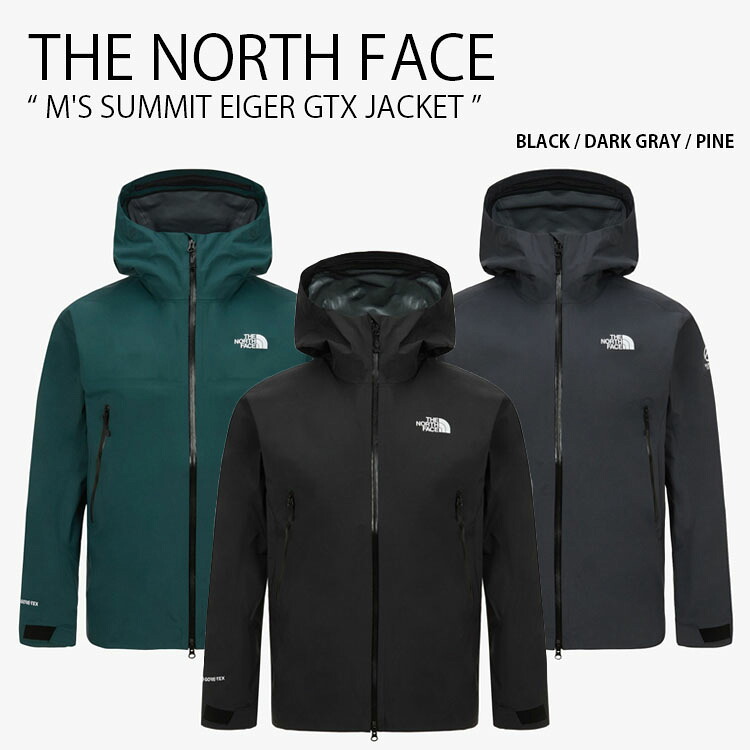 THE NORTH FACE ノースフェイス マウンテンパーカー M'S SUMMIT EIGER GTX JACKET サミット アイガー ゴアテックス ジャケット 長袖 フーディ ロゴ カジュアル ストリート アウトドア メンズ レディース 男性用 女性用 男女共用 NJ2GS22A/B/C